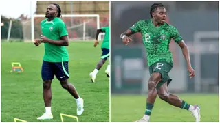 “Nigeria Mike Tyson”: Fans hail Osayi-Samuel after arrival at Super Eagles Camp