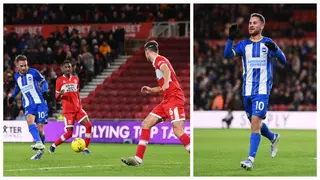 World Cup Winner Mac Allister Scores Backheel Goal in the FA Cup; Video