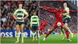 Erling Haaland: Fans claim Liverpool defender 'pocketed' Man City hotshot during Anfield clash