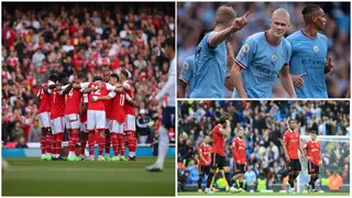 How the Premier League table looks after big wins for Arsenal, Man City and defeats for United, Spurs