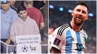 Messi fan left disappointed after traveling 1,200 miles to watch Argentina star