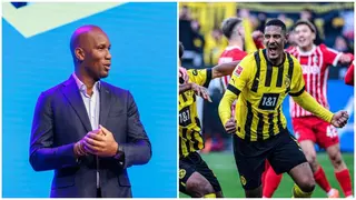 Drogba Sends Heartwarming Message to Haller After Beating Cancer to Score First Dortmund Goal