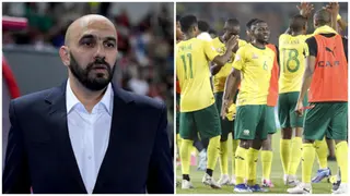 La presencia de Mamelodi Sundowns beneficia a los Bafana, dice el jefe marroquí Walid Regragui