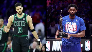 Jayson Tatum fueled by Joel Embiid's MVP ceremony in Game 3 win