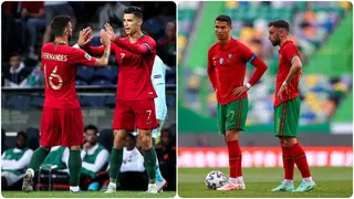 Confusion As Man United Star Begs Ronaldo To Leave Free-Kicks For Him Over Penalties