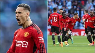 Antony Breaks Silence on Controversial Celebrations After Man United Knocked Coventry Out of FA Cup