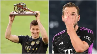 Fans mock Harry Kane after discovering only trophy he could win this season resembles Arsenal's badge