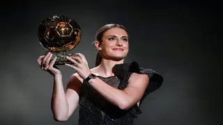 Alexia Putellas wins second successive women's Ballon d'Or