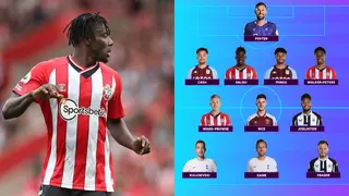 Ghana Defender Makes Premier League Team of the Week After Impressive Display Against Norwich