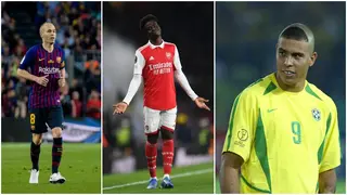 Bukayo Saka snubs Arsenal icon, names two Brazil legends and Man United star in dream five a side team