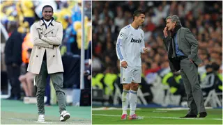 Rulani Mokwena Reacts to Clip of Jose Mourinho Explaining Why He Played Ronaldo as a Striker