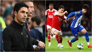 Mikel Arteta points out what went wrong during Arsenal's Carabao Cup collapse vs Brighton