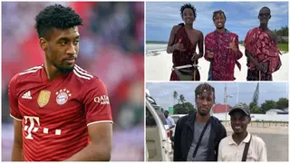 In Photos: Bayern Star Kinglsey Coman Vacations in Tanzania, Poses in Vibrant Traditional Attire