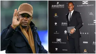 Chelsea Legend Didier Drogba, Barcelona Icon Samuel Eto'o in Kenya for The Africities Summit