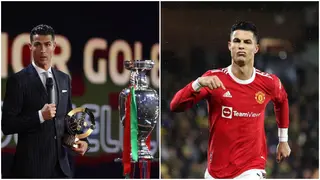 Delighted Cristiano Ronaldo makes promise after winning prestigious award in Portugal