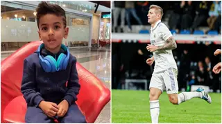 Video of five-year-old Indian boy invited by Toni Kroos to watch Real Madrid play Cadiz emerges