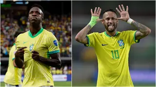 Vinicius Junior: Brazil Star Pays Tribute to Neymar With Celebration After Brace vs Paraguay, Video