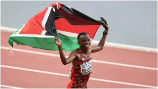 Cheptegei Retains 10,000m Title As Ebenyo Wins Kenya's First Medal