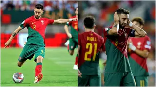 Video: Bruno Fernandes unleashes amazing trivela assist for Portugal versus Luxembourg