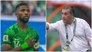 AFCON 2023: Iheanacho reportedly falls out with Super Eagles coach Peseiro