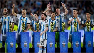 Wholesome moment Argentina players display respect for Messi