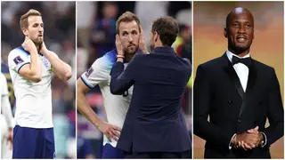 Didier Drogba Consoles Harry Kane After England’s World Cup 2022 Exit