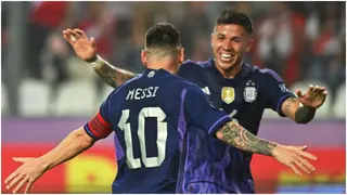 Lionel Messi scores two brilliant goals for Argentina against Peru, video