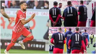 Heartwarming Gesture as Freiburg Players Show Support to Ghana Midfielder Ruled Out for the Rest of the Season