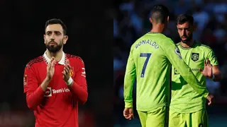 Bruno Fernandes adresses claims he attacked Cristiano after derby win