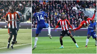 Brentford Star Yoane Wissa Scores Outrageous Bicycle Kick Goal Against Chelsea: Video