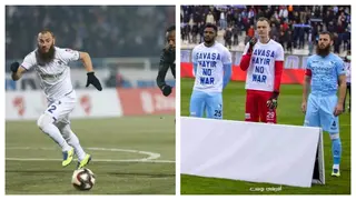 Turkish Player makes huge statement after refusing to wear “No to War” t-shirt in League Game