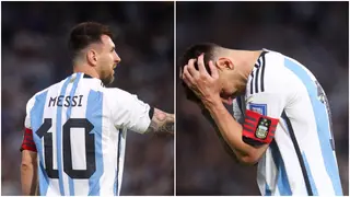 Lionel Messi: Argentina captain swaps shirt with Tottenham star despite defeat to Uruguay