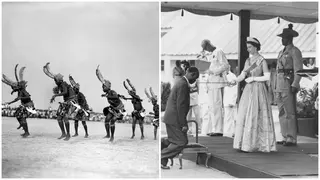 How Queen of England Set Enugu Stadium Alight After Watching Igbakwu Dance During Her Visit to Nigeria