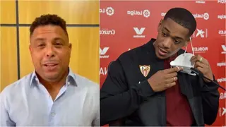 Ex-Man Utd Star Martial Close to Tears As Brazilian Legend Ronaldo Sends Message During Sevilla Unveiling