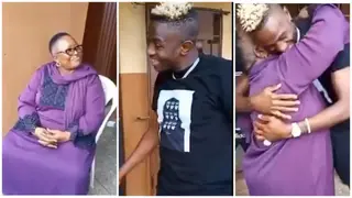 Victor Osimhen Meets Female School Teacher Who Helped Start Career in Nigeria, Video