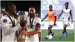 Camavinga reveals how Benzema and Mendy helped him settle at Real Madrid