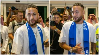 Neymar Mobbed at Airport by Al Hilal Fans As Brazil Star Arrives in Saudi Arabia