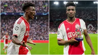 Video of Mohammed Kudus' powerful first-ever UEFA Champions League goal in Ajax's thumping win spotted