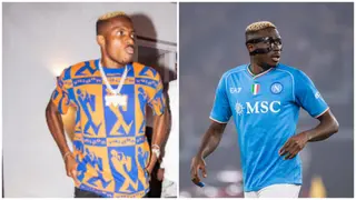 Osimhen: African Footballer of the Year Splashes Cash in Lagos Night Club Days Before AFCON, Video