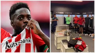 Video of Inaki Williams hitting the 'griddy dance' celebrations after Athletic Bilbao's win over Real Sociedad goes viral