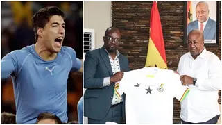 Former Ghana President John Mahama urges Black Stars to avenge Uruguay's defeat as payback to Suarez
