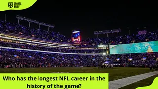 Who has the longest NFL career in the history of the game? A ranked top 10 list