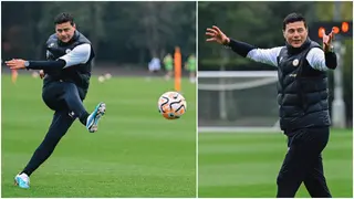 Chelsea Pochettino floors Sanchez with fantastic goal in Chelsea training, video