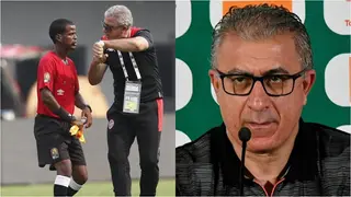 Angry Tunisia coach reacts to controversial FT drama after referee sounded whistle at 85th minute