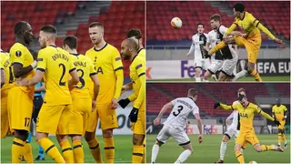 Jubilation as Jose Mourinho's Tottenham demolish tough Europa League opponent, have 1 leg in the quarterfinals