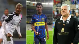 Cape Town City striker Khanyisa Mayo discourages star defender Terrence Mashego from joining Kaizer Chiefs