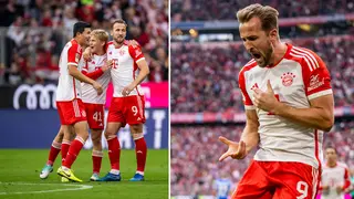 Harry Kane's incredible goal sparks excitement among fans in Bayern Munich's 8-0 victory