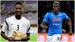 Asamoah Gyan Tips Nigeria Striker Victor Osimhen for African Player of the Year Award