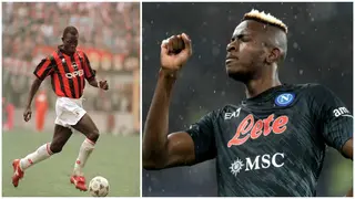 Super Eagles striker equals George Weah's record in Serie A goals