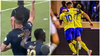 Fans love touchline exchange between Mane and Ronaldo in Al Nassr game
